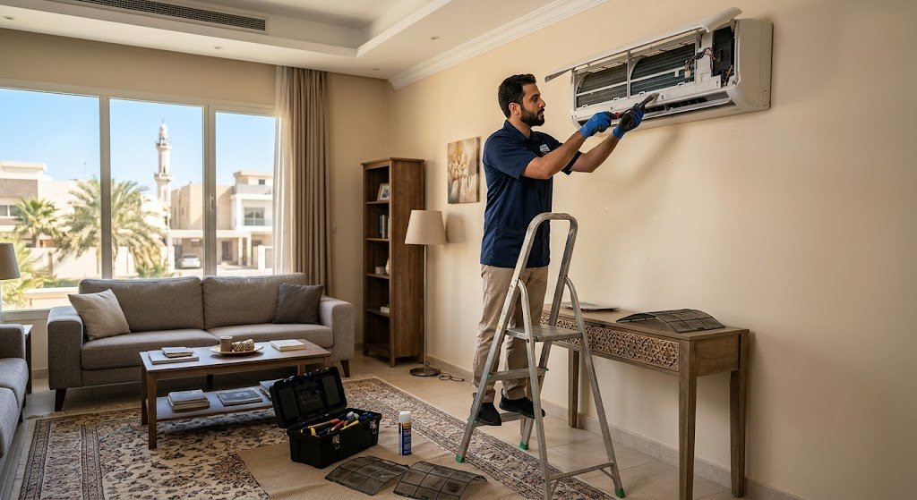 تصليح تكييف مركزي بالصوابر بالكويت