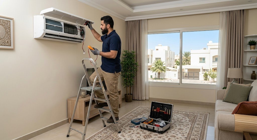 تصليح تكييف مركزي الخالدية بالكويت