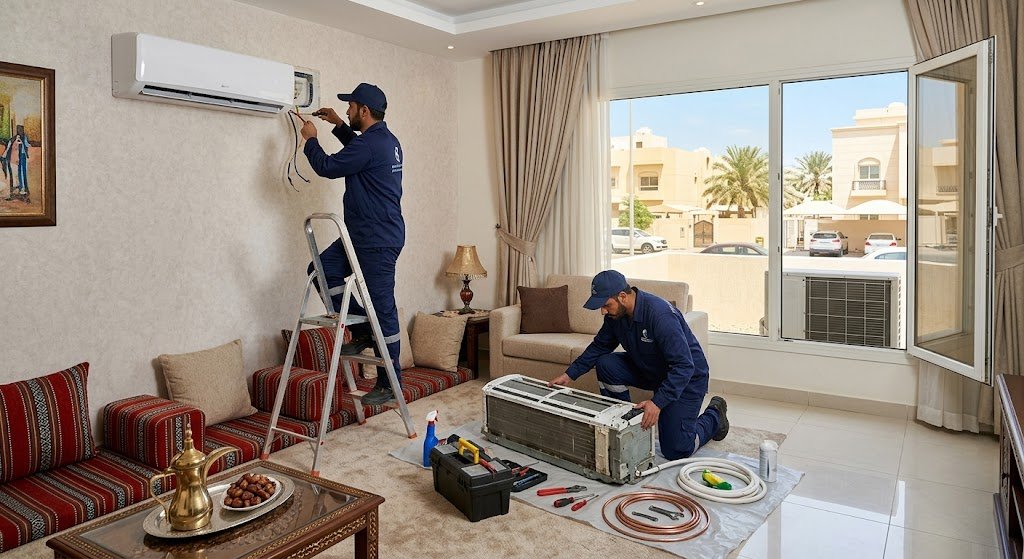 تصليح تكيف مركزي الاحمدي بالكويت